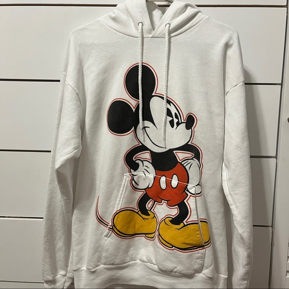 Disney White Mickey Sweatshirt - Picture 2 of 5